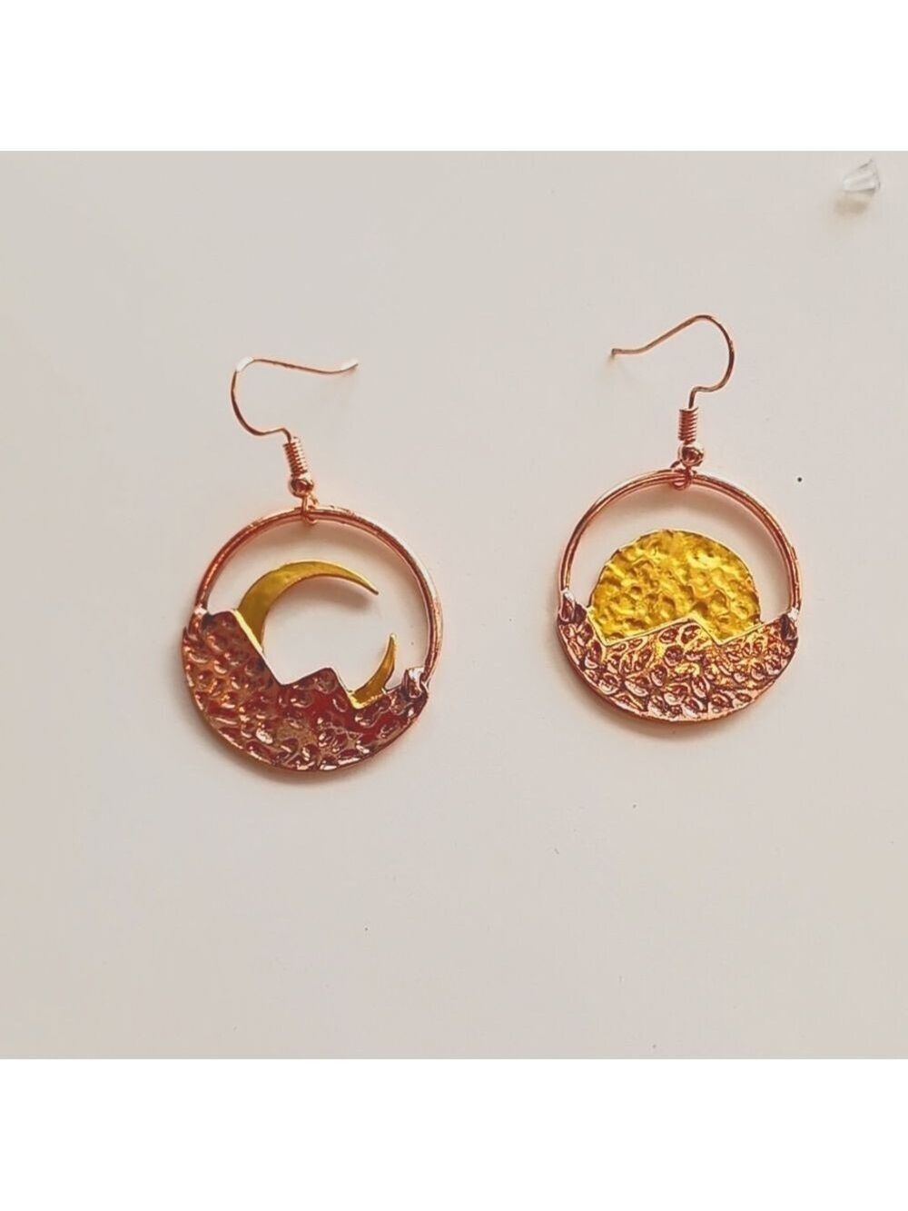 Sun and Moon Earrings